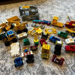 LEGO Duplo cars, trucks, trains diggers Vehicle collection